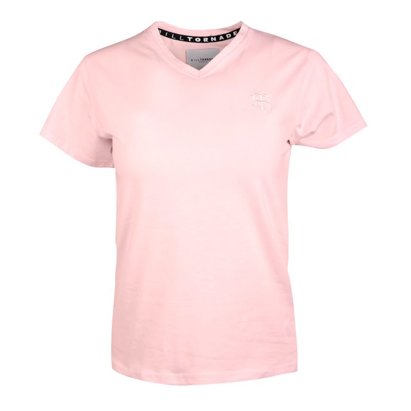 Tee shirt mc col v 11286 Femme BILL TORNADE