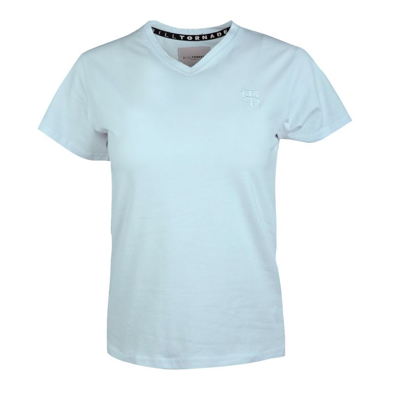 Tee shirt mc col v 11286 Femme BILL TORNADE