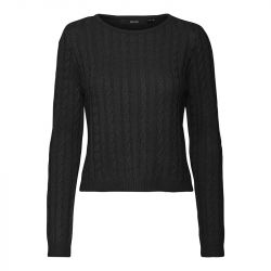 Pull ml col o vmveo black 10300166 3952 Femme VERO MODA