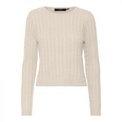 Pull ml col o vmveo black 10300166 3952 Femme VERO MODA