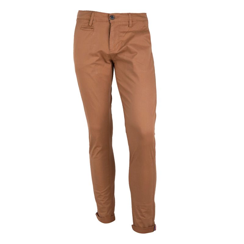 Pantalon chino coton stretch revers fermeture éclair tenali Homme BLAGGIO