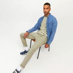 Pantalon jwhmarco dave jjkenso noos 12243905 4080 Homme JACK & JONES Pantalon jwhmarco dave jjkenso noos 12243905 4080 Homme JACK & JONES
