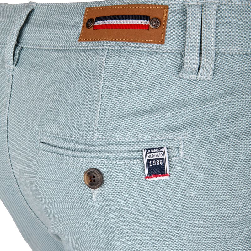 Pantalon chino imprimé coton stretch tamar Homme BLAGGIO