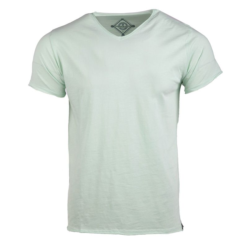 Tee shirt col v slub myke-b assor 24 Homme BLAGGIO