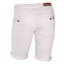 Bermuda chino imprime vigon white Homme BLAGGIO