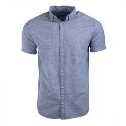 Chemise mc jwhsummer faded denim 12254098 4080 Homme JACK & JONES