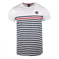 Tee shirt mc mariniere 100% coton assor 24 montana Homme BLAGGIO