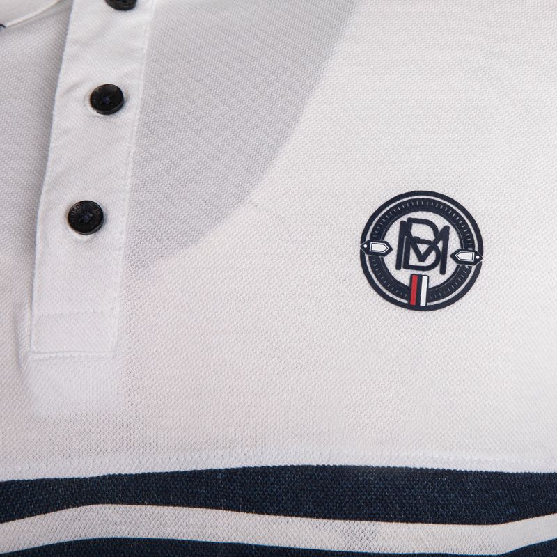 Polo mariniere en coton pique 100% coton assor 24 parly Homme BLAGGIO Polo mariniere en coton pique 100% coton assor 24 parly Homme BLAGGIO