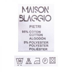 Polo poche contrastee fleur 100% coton assor 24 pietri Homme BLAGGIO Polo poche contrastee fleur 100% coton assor 24 pietri Homme BLAGGIO
