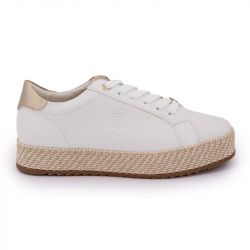 Baskets unies semelle corde Femme TOM TAILOR Baskets unies semelle corde Femme TOM TAILOR