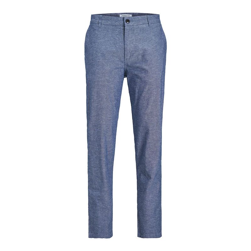 Pantalon toile jwhace palma linen crockery 12254132 4080 Homme JACK & JONES