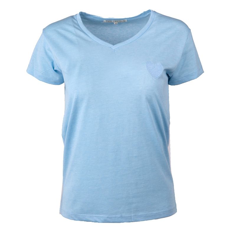 Tee shirt amelia col v cŒur Femme TED LAPIDUS