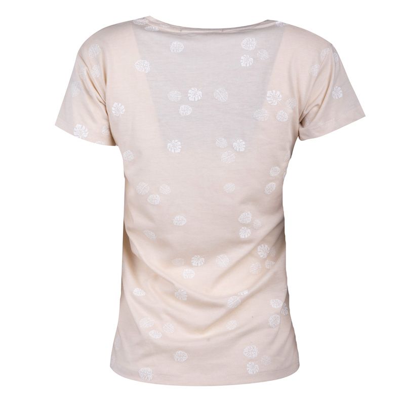 Tee shirt vaiana col v motif Femme TED LAPIDUS