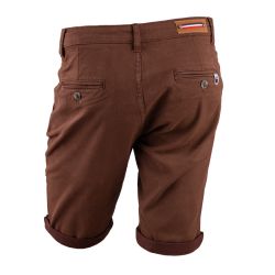 Bermuda chino coton stretch armuré Varen Homme BLAGGIO Bermuda chino coton stretch armuré Varen Homme BLAGGIO