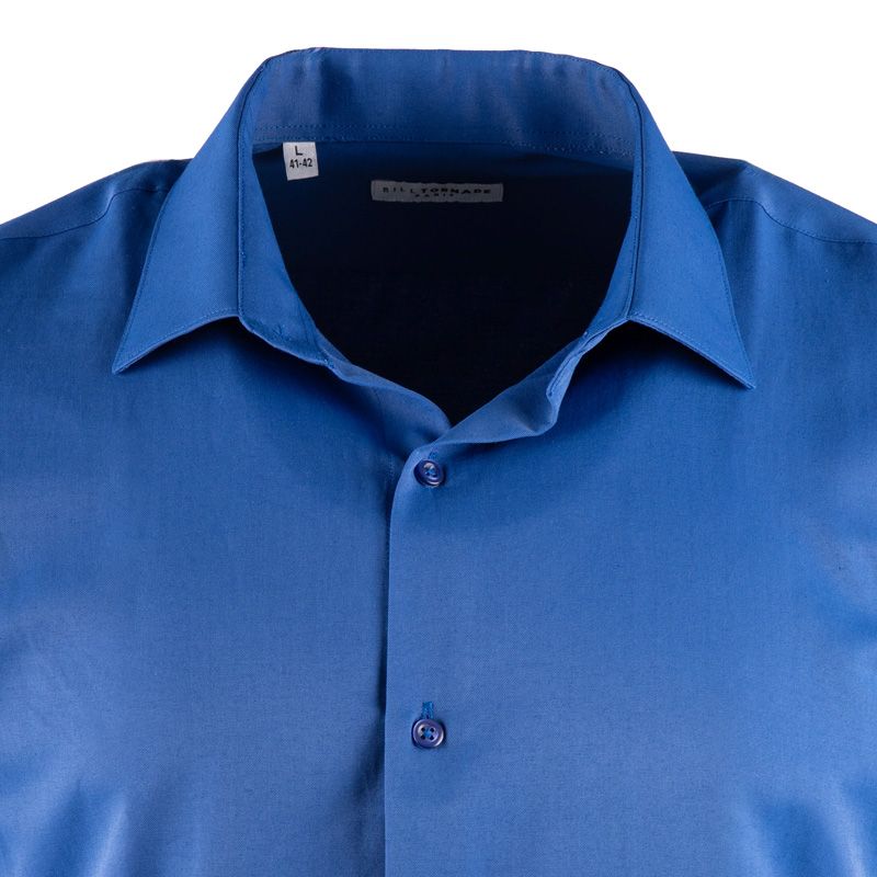 Chemise unie manches longues regular Homme BILL TORNADE