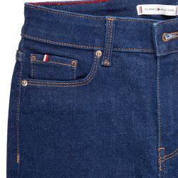 Jean bleu fonce skinny ultra fit Femme TOMMY HILFIGER a prix degriffe