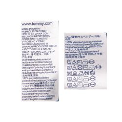 Chemise droite blanche en coton avec une poche Femme TOMMY HILFIGER