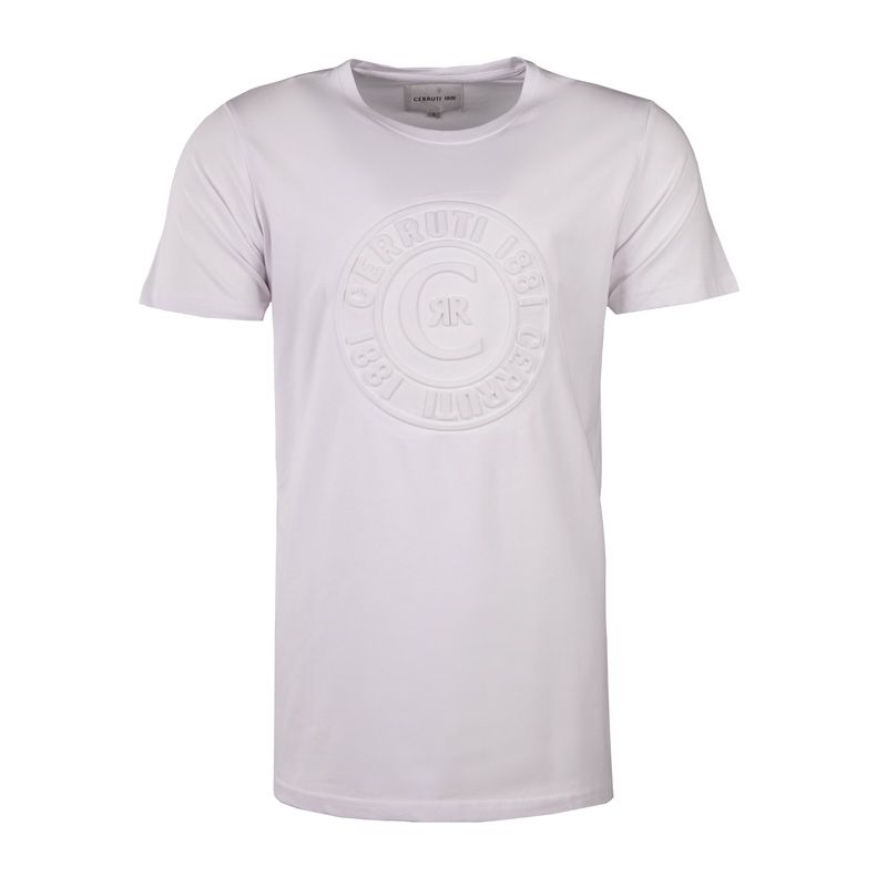 Tee shirt court col r 17676 brenzone Homme CERRUTI