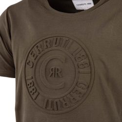 Tee shirt court col r 17676 brenzone Homme CERRUTI