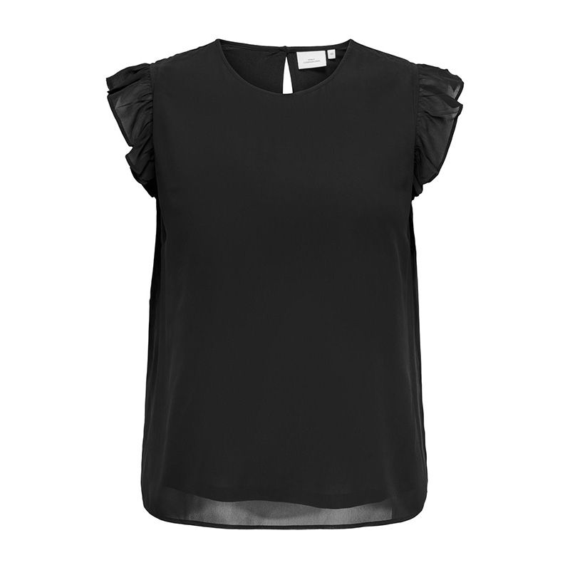 Top sm carann star life aop noir 15326497 4061 Femme ONLY CARMAKOMA