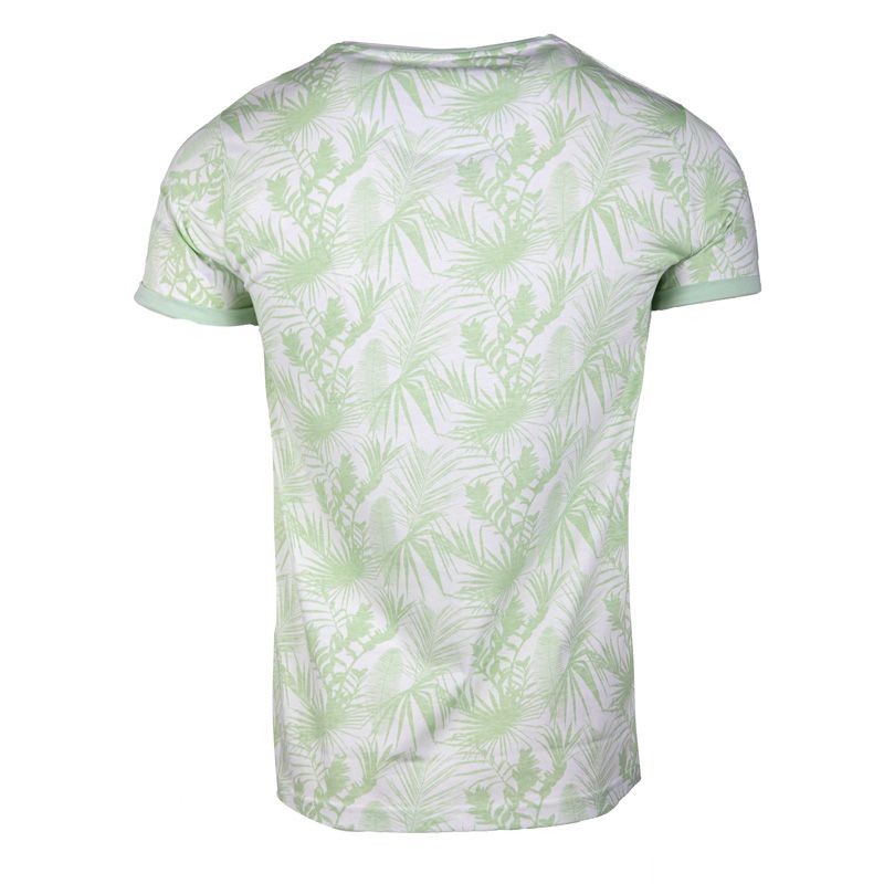 Tee shirt à fleurs tropicales mogador Homme BLAGGIO Tee shirt à fleurs tropicales mogador Homme BLAGGIO