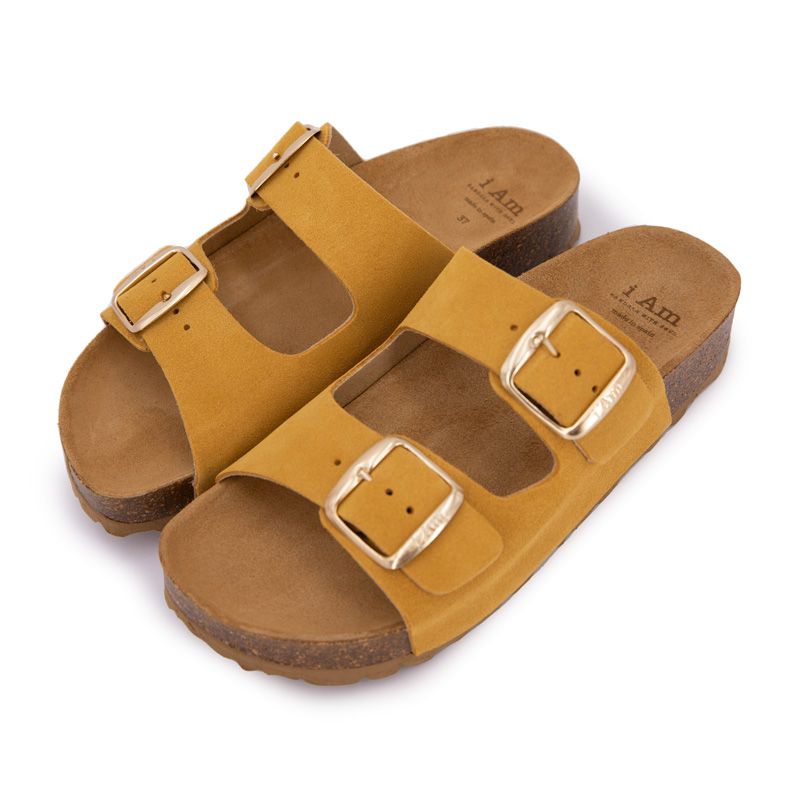 Mule double brides muskat suede 6497-s 36/41 Femme I AM Mule double brides muskat suede 6497-s 36/41 Femme I AM