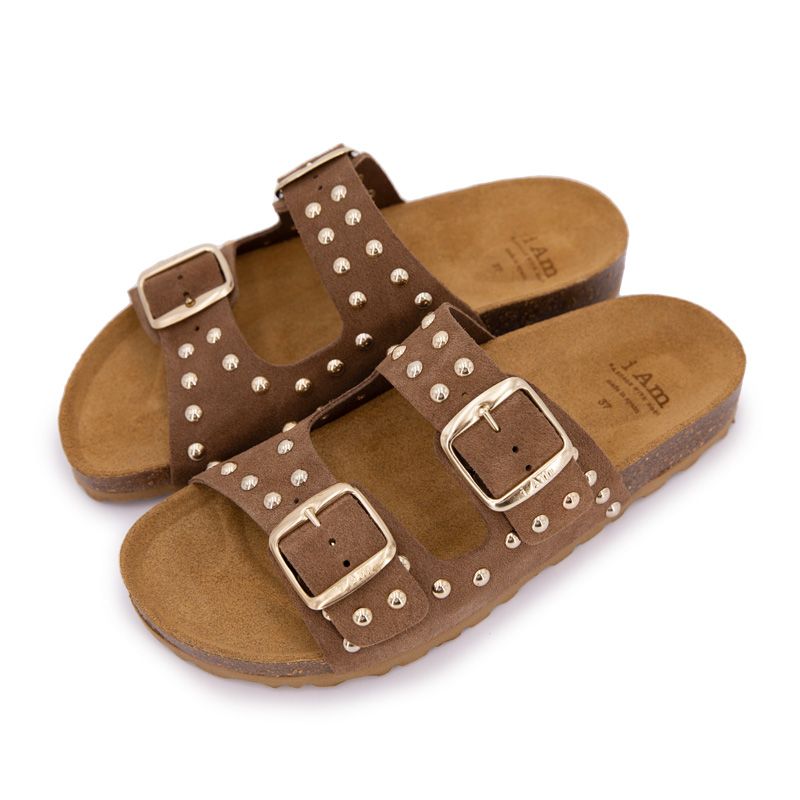 Mule a clous double brides arena suede 6497-p 36/41 Femme I AM Mule a clous double brides arena suede 6497-p 36/41 Femme I AM