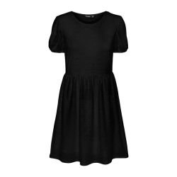 ROBE PCMIMI SS O-NECK SHORT DRESS BC BLACK 17145520 3924 ROBE PCMIMI SS O-NECK SHORT DRESS BC BLACK 17145520 3924