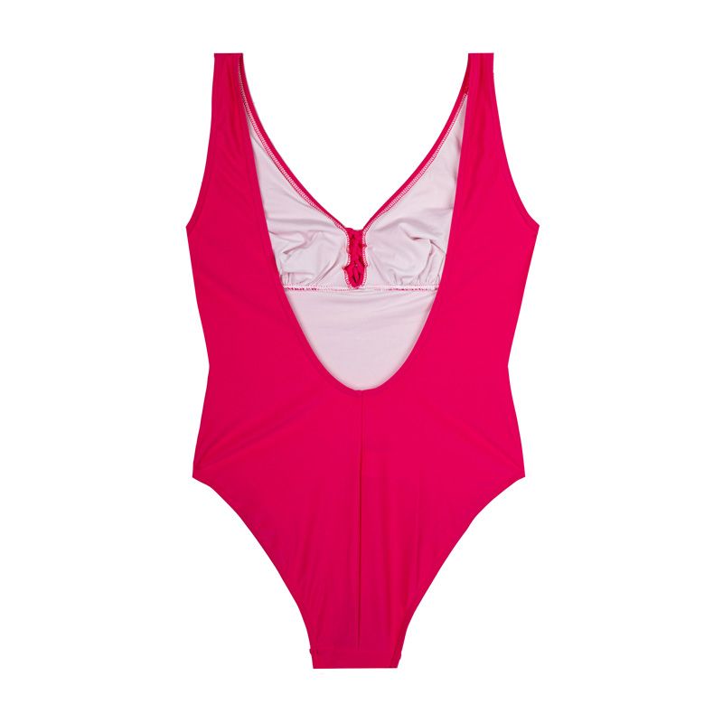 Maillots De Bain Femme Maillot De Bain 1 Pièce Noir Tropical Femme HAUTE PRESSION à Prix Maillot De Bain Femme Chic