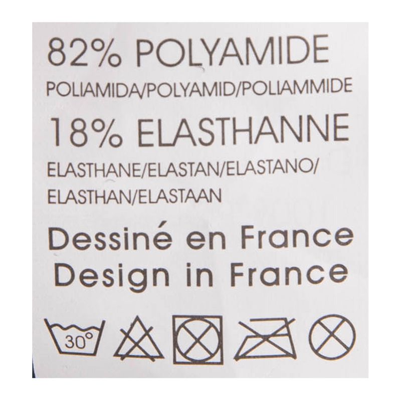 Maillot de bain 2 pièces dépareillé haut noir bandeau avec coque Femme HAUTE PRESSION