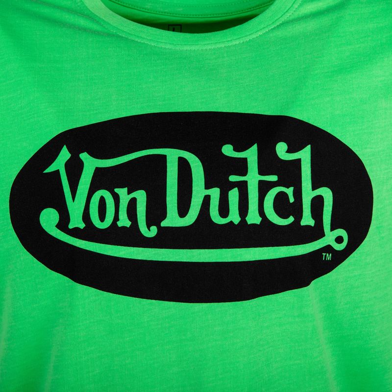 Tee shirt front couleur fluo logo imprime devant vd/1/trc/front/no Homme VON DUTCH Tee shirt front couleur fluo logo imprime devant vd/1/trc/front/no Homme VON DUTCH