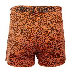 Short toile confort allover leopard print ceinture vd/2/sh/spicy/nol Femme VON DUTCH Short toile confort allover leopard print ceinture vd/2/sh/spicy/nol Femme VON DUTCH