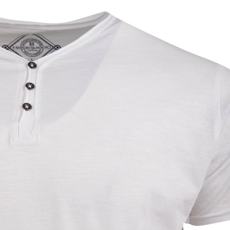Tee shirt col boutonné mattew Homme BLAGGIO Tee shirt col boutonné mattew Homme BLAGGIO