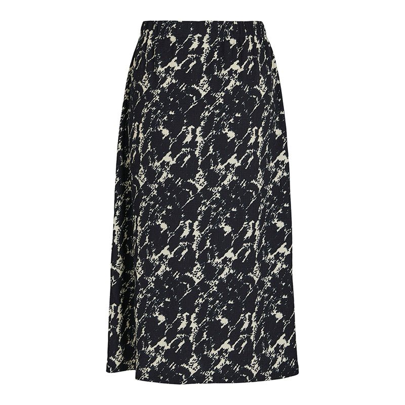 Jupe longue navy blazer lulu eggnog visoffen lulu hw midi skirt/pb 140 Femme VILA