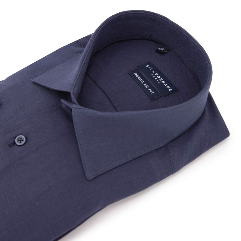 Chemise ml col noir regular fit bil502linreg s/xxl Homme BILL TORNADE