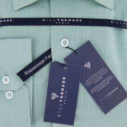 Chemise ml col noir regular fit bil502linreg s/xxl Homme BILL TORNADE