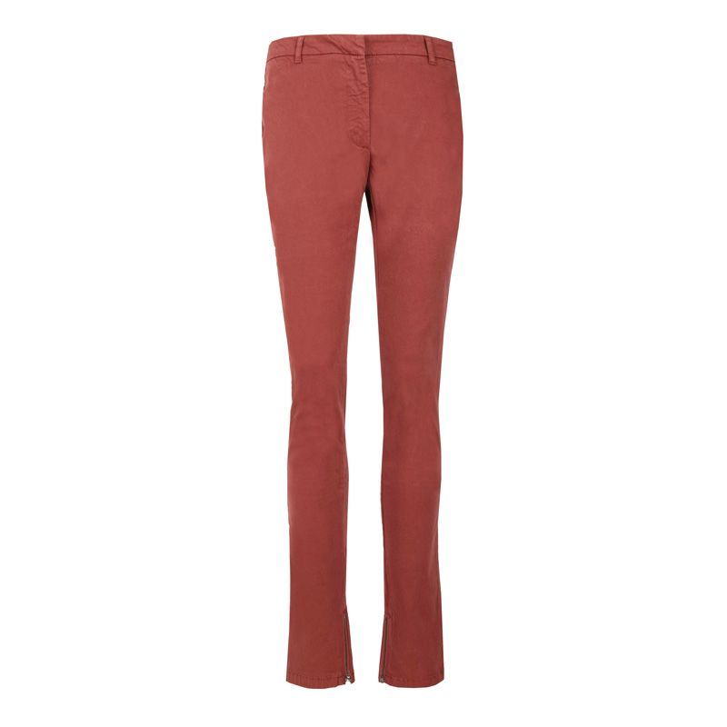 Pantalon slim poche arrière zippée Femme AMERICAN VINTAGE