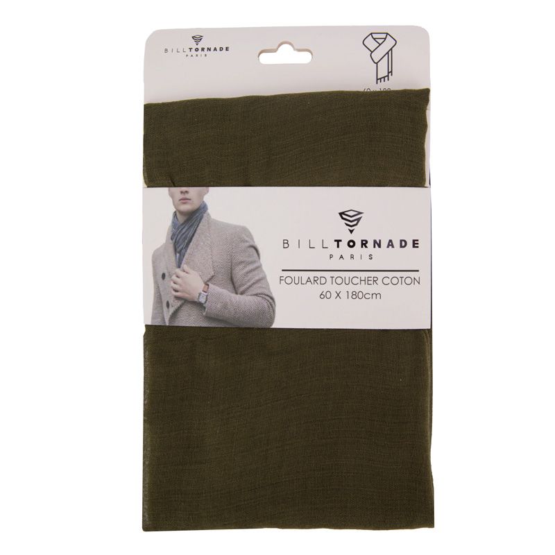 Foulard bill tornade homme 60x180 cm 17027 Homme BILL TORNADE