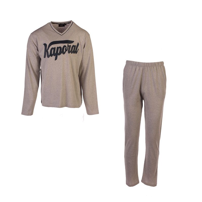 Pyjama col v madani Homme KAPORAL