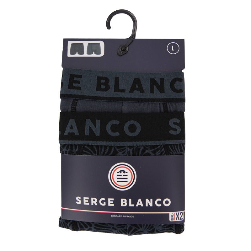 Lot de 2 boxers serge blanco ser/1/bcx2/cas/ass Homme SERGE BLANCO