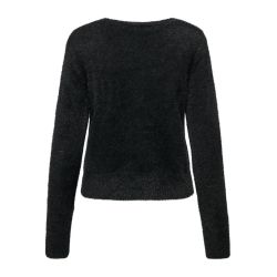 Pull ml noir onlella piumo ls v-neck nca knt 15259562 4114 Femme ONLY