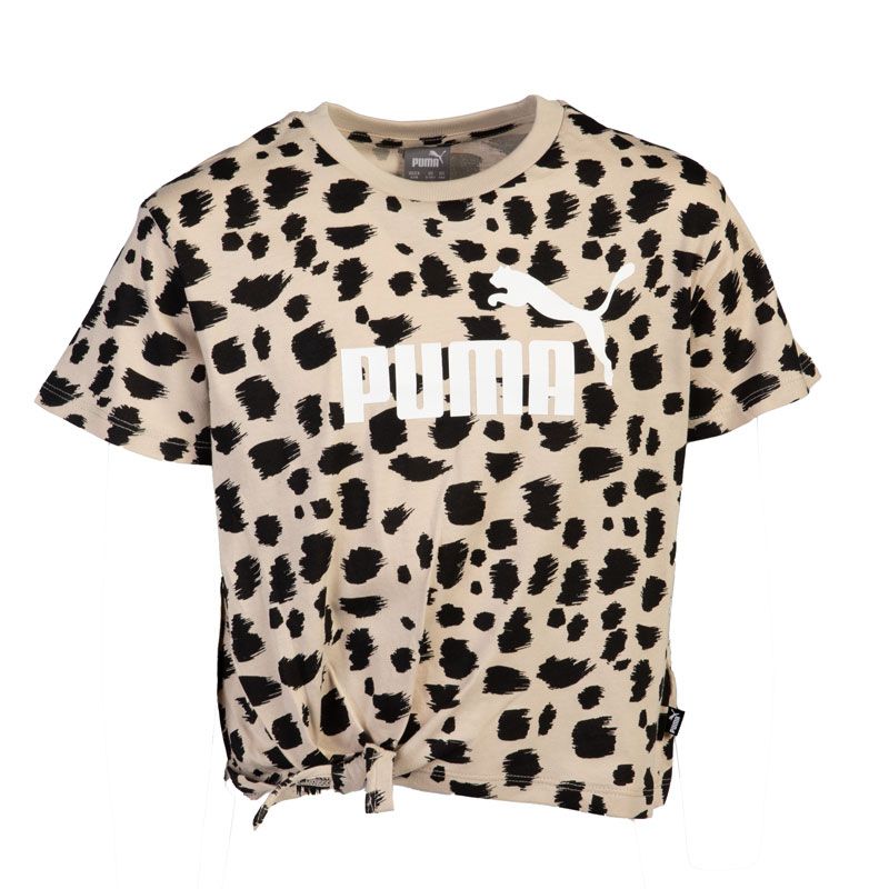 Tee shirt imprimé tacheté à nouer Fille, Enfant PUMA