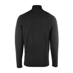 Pull laine zippé col cheminé Homme CALVIN KLEIN