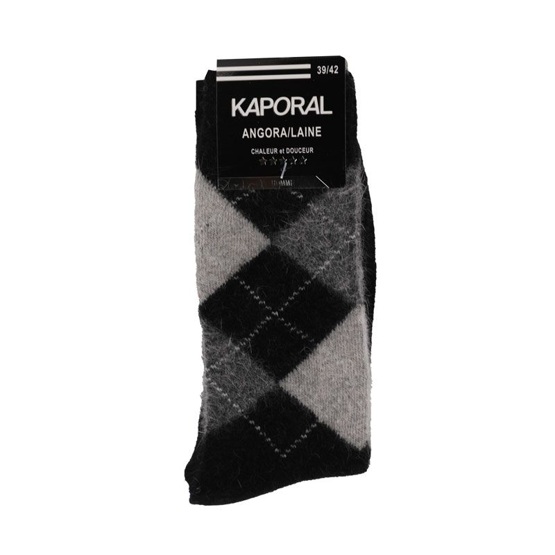 Arsene paire de chaussettes homme jacquard chaleur Homme KAPORAL