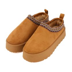 Mule fourree cognac 8490220006 36/41 Femme TOM TAILOR