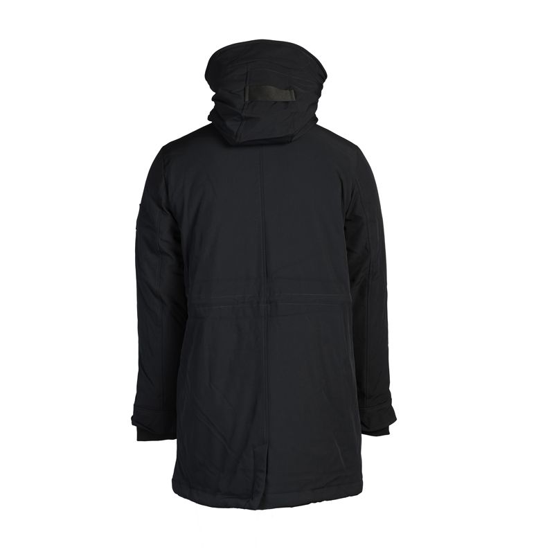 Parka à capuche Baryo noire Homme PARAGOOSE
