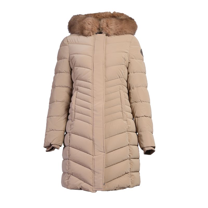 Parka julie glossi taupe Femme PARAGOOSE