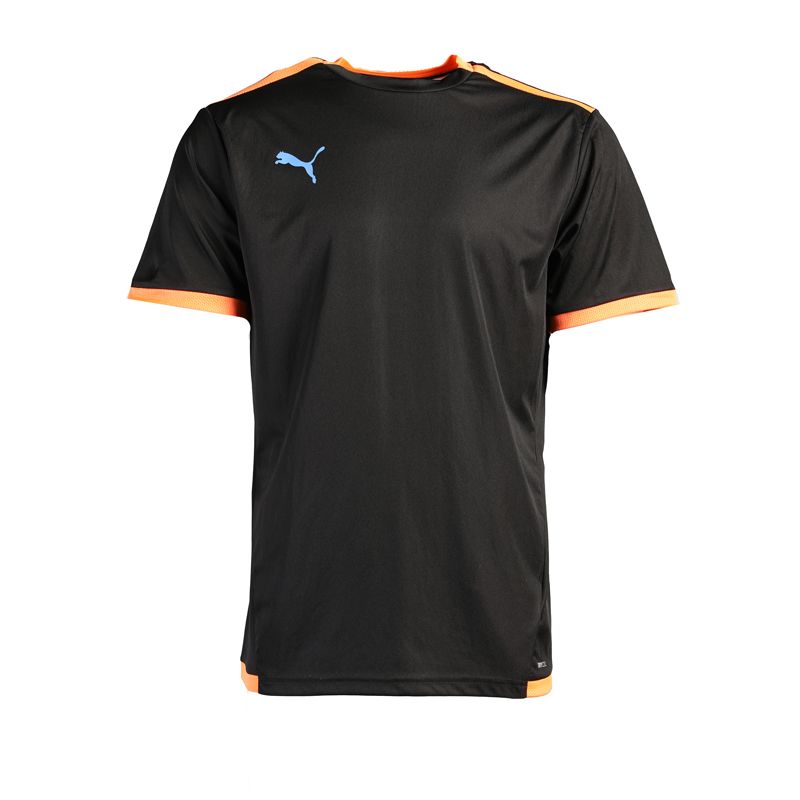 Tee shirt noir et orange 704917-52-d Homme PUMA