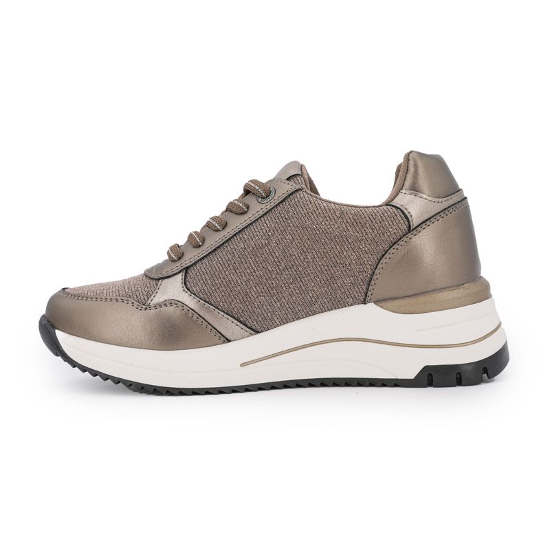 Basket 8490090003 dark bronze taupe 36/41 Femme TOM TAILOR