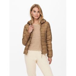 Veste matelasse capuche onltahoe noos toasted coconut 15156569 4157 Femme ONLY